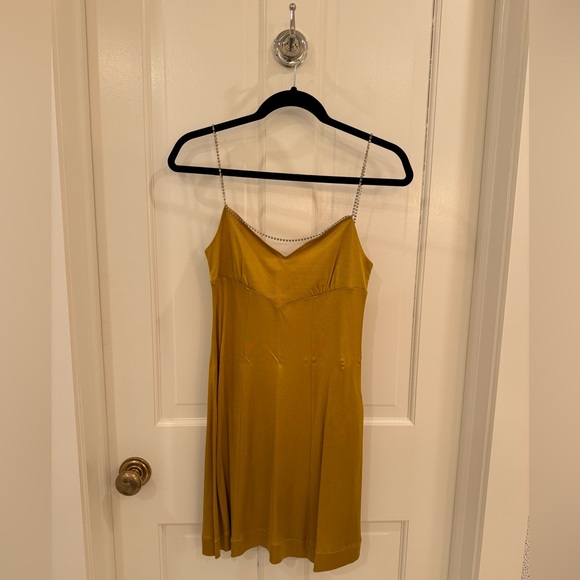 Alexa Chung Crystal Chain Slip Dress - Picture 3 of 6